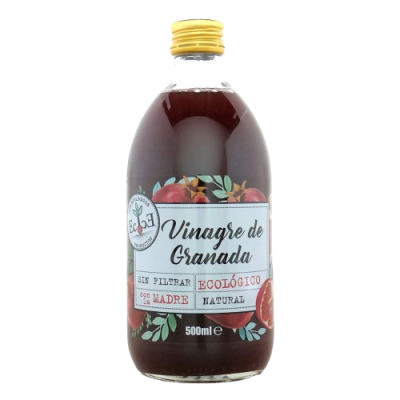 Vinagre GRANADA sin filtrar 50 cl. Ecológico  