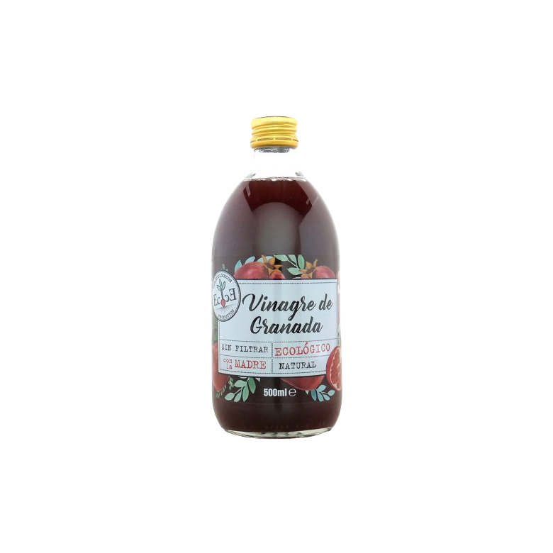 Vinagre GRANADA sin filtrar 50 cl. Ecológico  