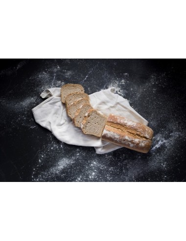 Organic white wheat bread...