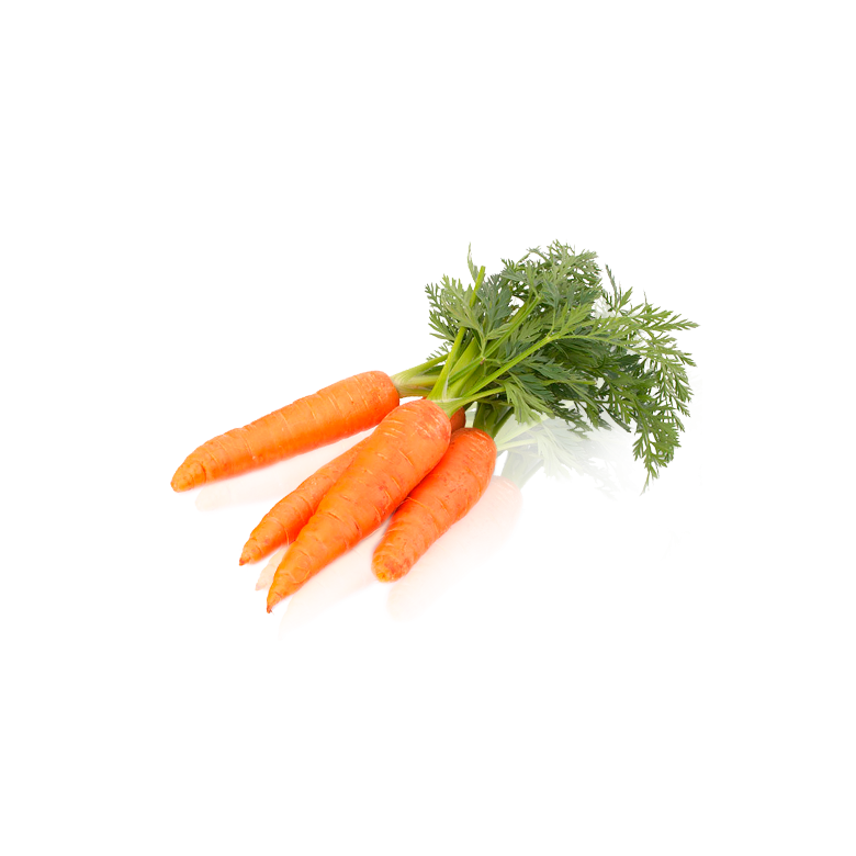 Zanahorias CON HOJAS Manojo 0,50 Kg. aprox Ecológico
