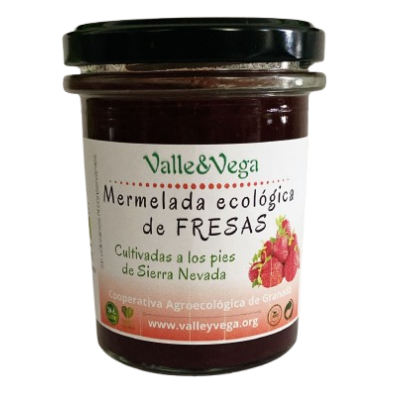Mermelada de Fresa Ecológica Valle y Vega