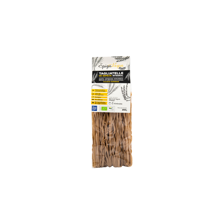 Whole wheat spelt tagliatelle 250g Organic