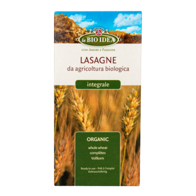 Lasaña Trigo Integral 250g ecológico