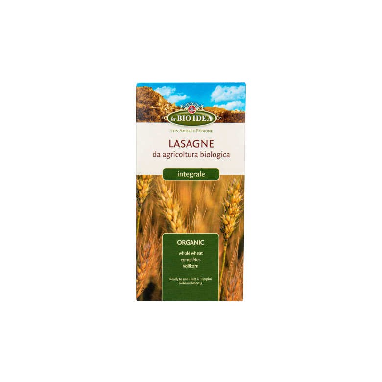 Lasagne Whole Wheat Organic Lasagne 250g
