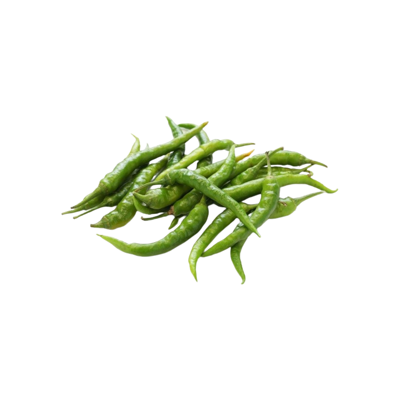 spicy GREEN chilli pepper Ecologic 