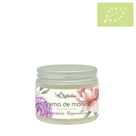 Crema de manos hidratante y reparadora Labiatae 50ml eco