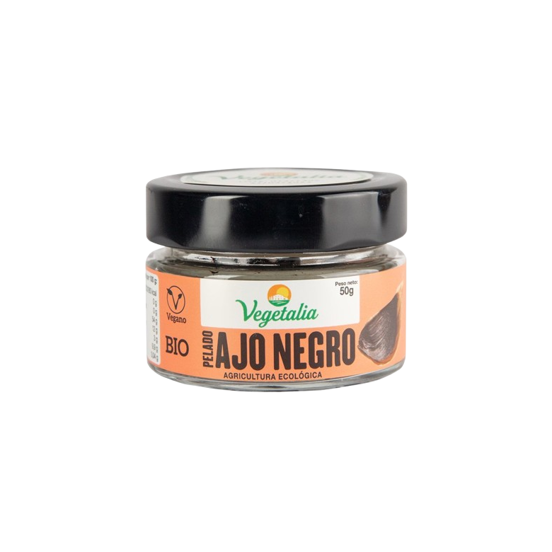 Dientes de ajo negro 50g Ecológico 