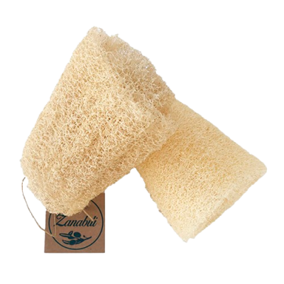 Esponja Lufa Natural 10 cm.