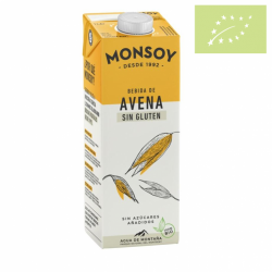 Bebida de avena sin gluten 1l Ecológico
