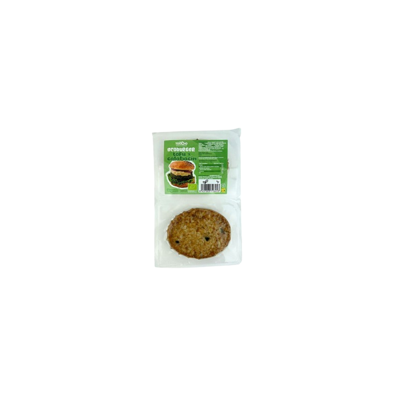 Tofu and zucchini burger 150g Organic