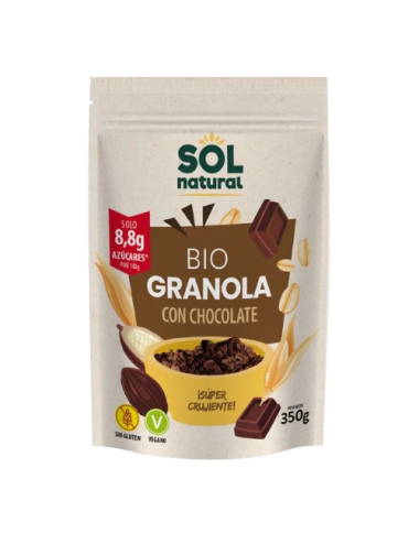 Granola avena chocolate sin...