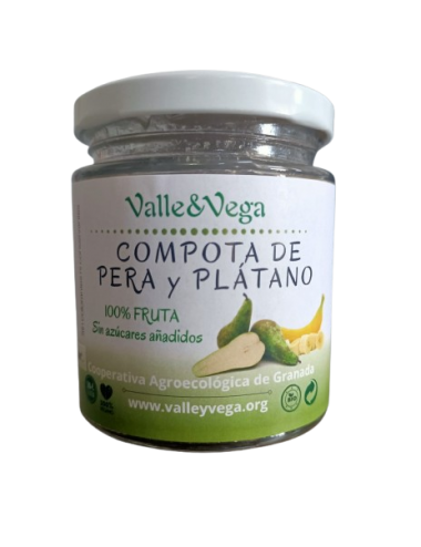 Compota de PERA y PLÁTANO...