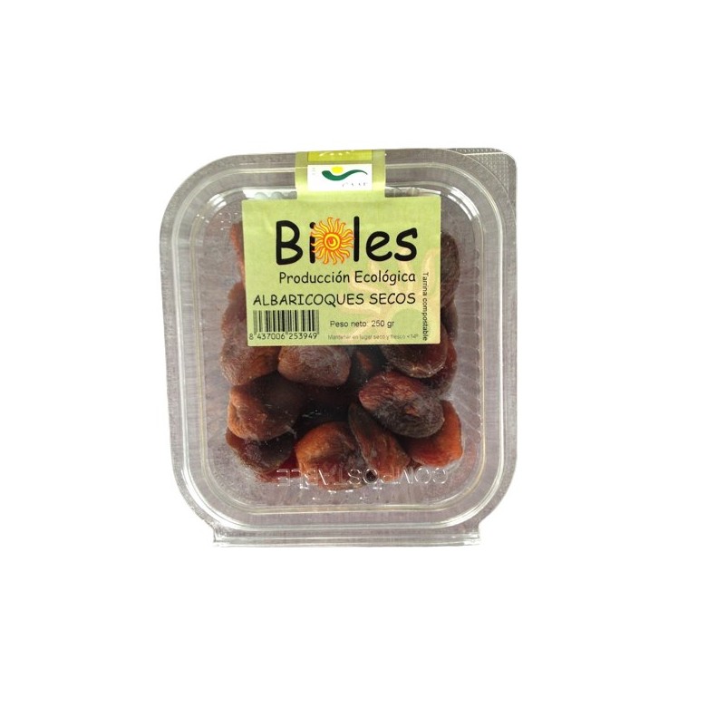 Ecologic dried apricots 250g