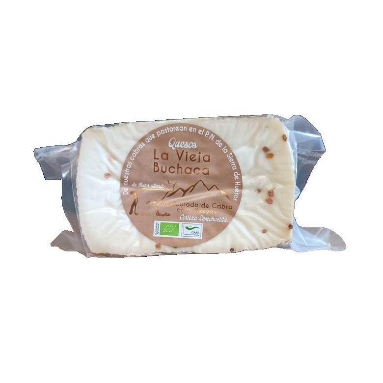 SEMICURED FENUGREEK CHEESE 450g approx. Vieja Buchaca Organic