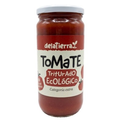 Tomate Natural triturado delaTierra 720ml Ecológico