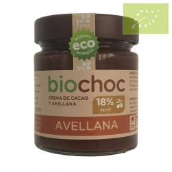 Crema BIOCHOC de cacao y avellanas 200g Ecológico