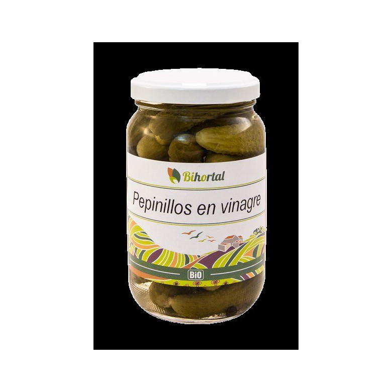 Pepinillos en vinagre 345g Ecológicos Bioandalus 