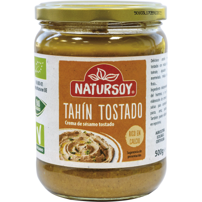 TAHINI sésamo tostado con sal 250g Ecológico