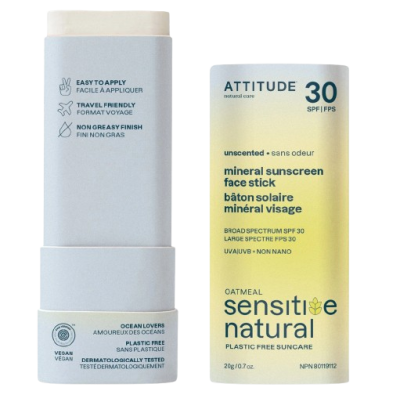 Protector solar facial 30SFP Stick 20g ATTITUDE