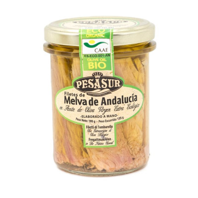 Melva en filetes 195gr ecológico