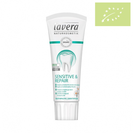 Dentífrico dientes sensibles y reparación 75ml Ecológico