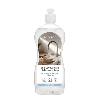 Lavavajillas EcoTech Pieles sensibles 750ml Eco