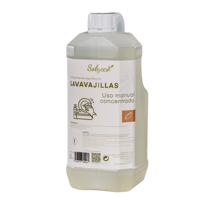 Lavavajillas a mano concentrado sensible SOLYECO 2l 
