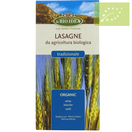 Lasaña blanca LA BIOIDEA 250g ecológico