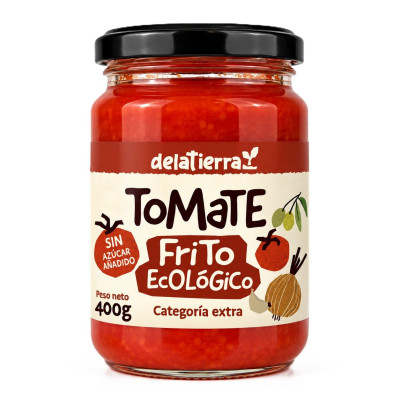 Tomate Frito delaTierra 400 gr Ecológico