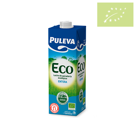 Leche de vaca. Entera. Ecológica 1 l.