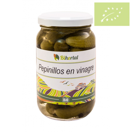 Pepinillos en vinagre 345g Ecológicos Bioandalus