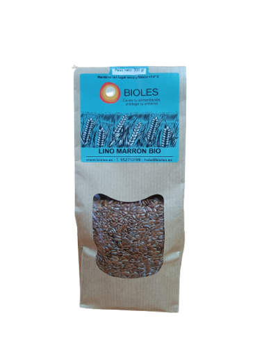 Brown flaxseeds 300g Organic