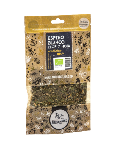 Espino Blanco Flor y Hoja...
