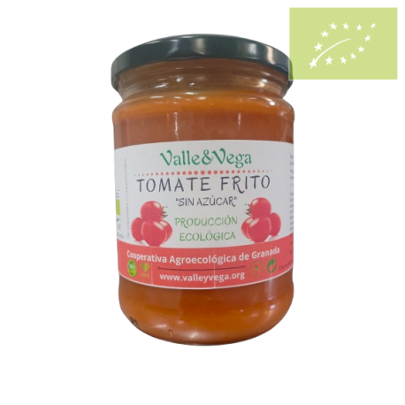 Tomate Frito 500g SIN AZUCAR Ecológico Valle y Vega