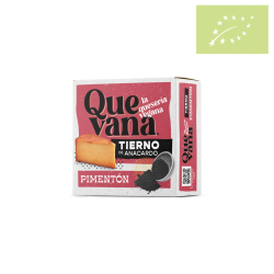 Queso tierno VEGANO pimentón 180g Ecológico QUEVANA