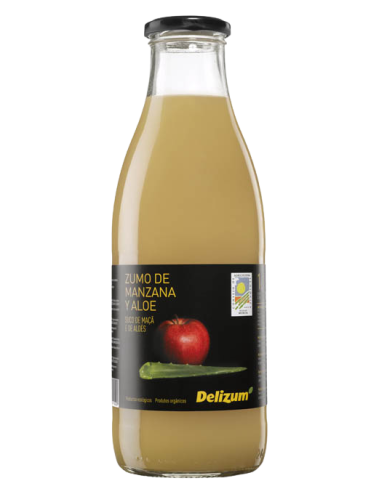 Zumo de manzana con aloe 1l...