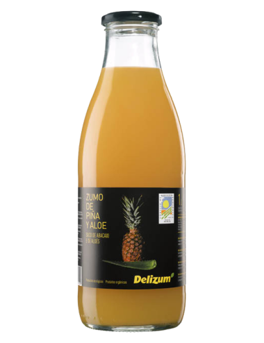 Organic pineapple juice...