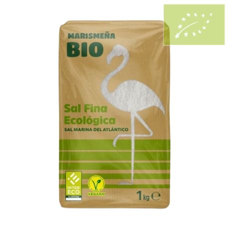 Sal marina fina Marismeña 1kg Ecológica