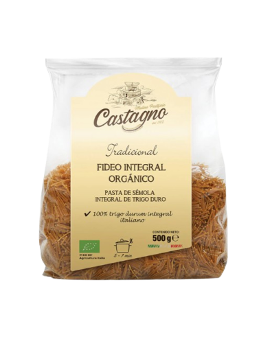 Fideos finos de sémola...