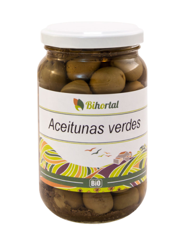 Aceitunas verdes aliñadas...