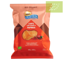 Patatas Fritas sabor Paprika 100g ecológicas 