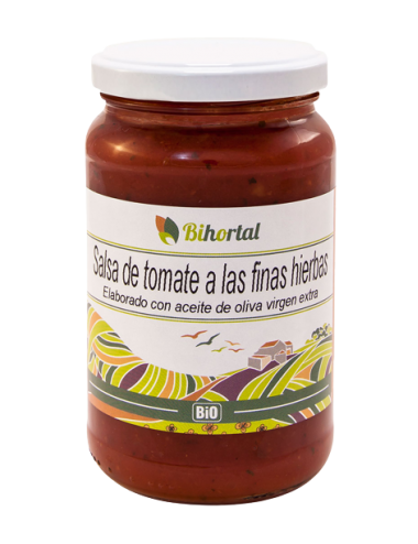 Salsa tomate finas hierbas...