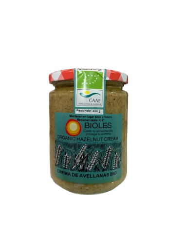 Crema de avellanas 400g...
