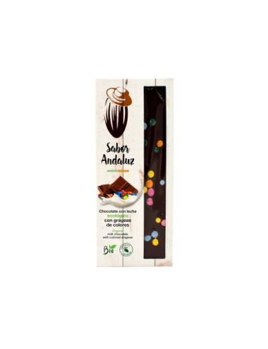 Milk Chocolate with colored...