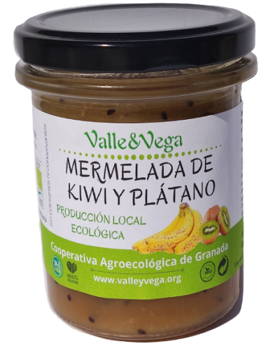 Kiwi and banana jam Organic...