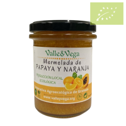 Mermelada de Papaya y Naranja Eco Valle y Vega