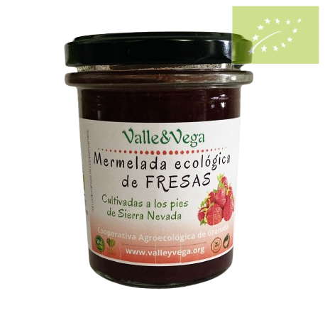 Mermelada de Fresa Ecológica Valle y Vega