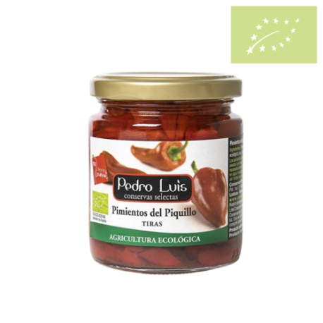 Pimientos del Piquillo tiras 250ml Eco