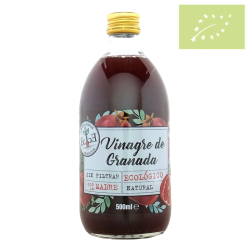 Vinagre de GRANADA sin filtrar 50 cl. Ecológico 
