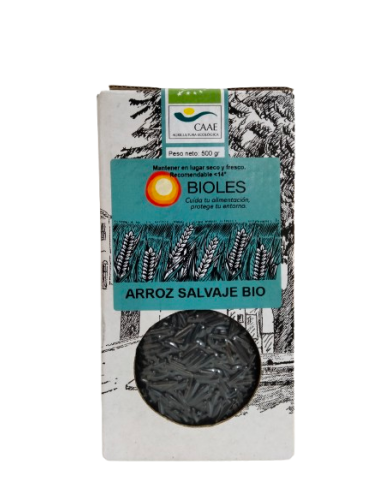 Arroz SALVAJE 500g Ecológico